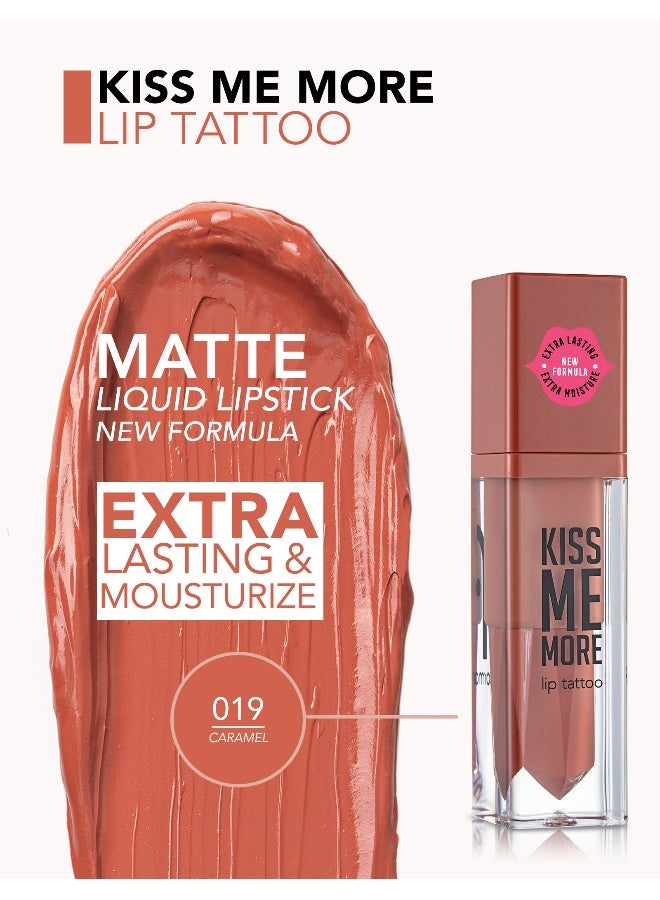 فلورمار إف/إم كيس مي مور تاتو الشفاه الجديد - 019 كراميل - Image 4