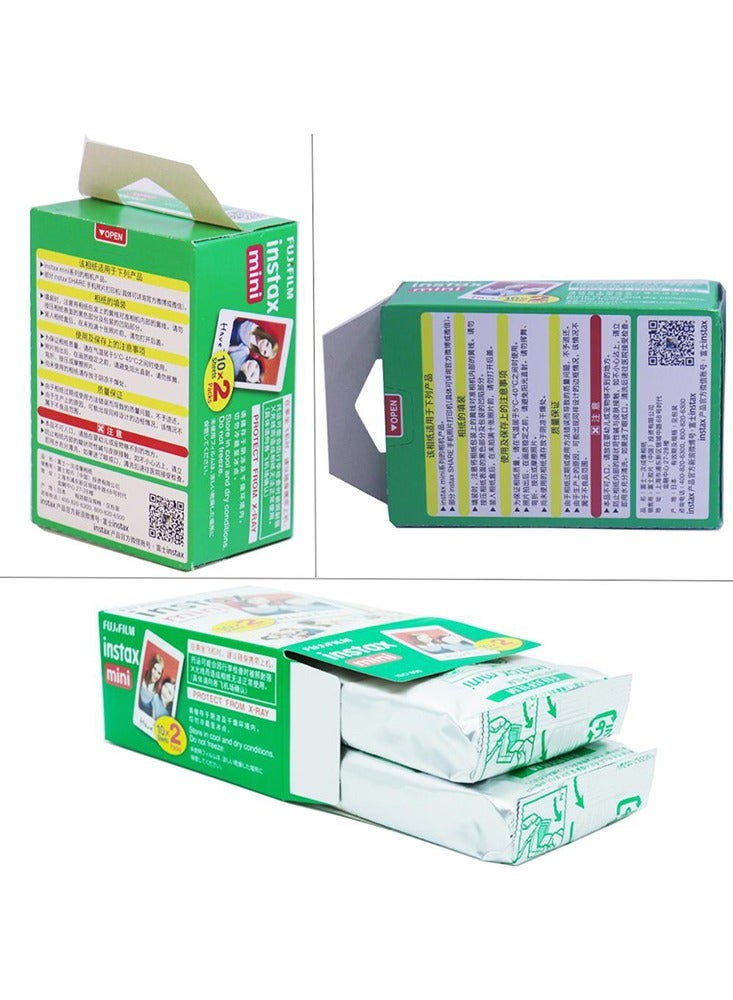 FUJIFILM 20-Sheet Instax Film Photo Paper Instant Mini Film - Image 3