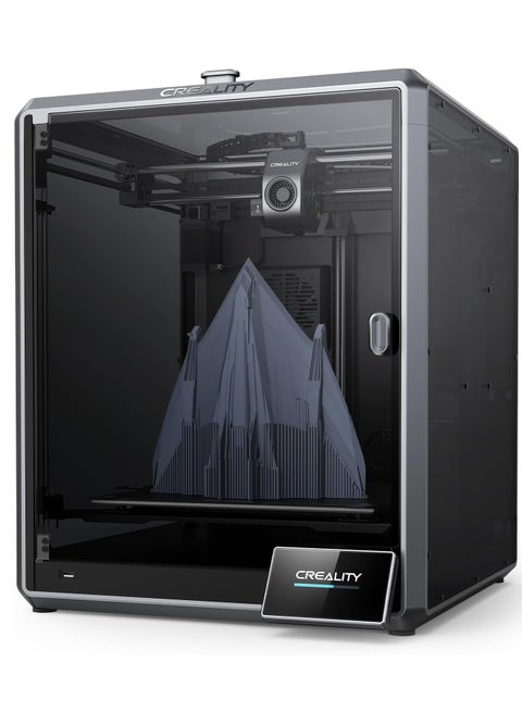 K1 Max 3D Printer, 600Mm/s Max High-Speed 3D Printers With Auto Leveling, Dual Cooling, Smart AI Function And Out-Of-The-Box, Large Printing Size 11.8x11.8x11.8in Black