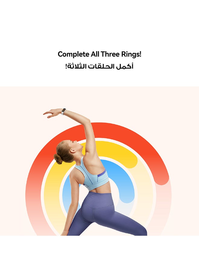 ساعة ذكية باند 9 بقدرة 140 مللي أمبير في الساعة مزودة بميزة تتبع النوم ومتتبع اللياقة البدنية والصحة باللون الأبيض - pnsku/N70057904V/45/_/1717421781/af67b1c5-e82b-4134-b9be-6fd640dac6b6