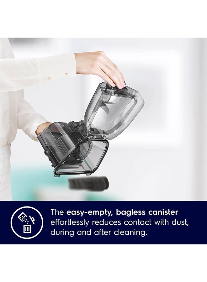 الكترولوكس مكنسة كهربائية بدون كيس CompactGo خفيفة الوزن مع فوهة أداء 2 في 1، فلتر HEPA صحي لمنزل نظيف وصحي، حاوية غبار سهلة التفريغ، مثالية للمنزل - Image 3
