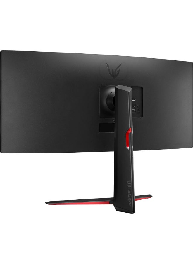 34" UltraGear QHD Curved Gaming Monitor, VA Panel, 160Hz Refresh Rate & 5ms Response Time, AMD FreeSync Premium, sRGB 99% (Typ.) & HDR 10, 7Wx2ch Speakers, HDMI / DisplayPort, 34GP63A-B Black