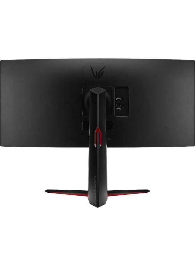 34" UltraGear QHD Curved Gaming Monitor, VA Panel, 160Hz Refresh Rate & 5ms Response Time, AMD FreeSync Premium, sRGB 99% (Typ.) & HDR 10, 7Wx2ch Speakers, HDMI / DisplayPort, 34GP63A-B Black