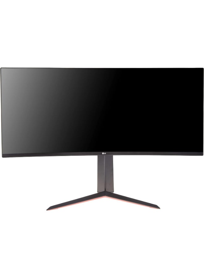 34" UltraGear QHD Curved Gaming Monitor, VA Panel, 160Hz Refresh Rate & 5ms Response Time, AMD FreeSync Premium, sRGB 99% (Typ.) & HDR 10, 7Wx2ch Speakers, HDMI / DisplayPort, 34GP63A-B Black