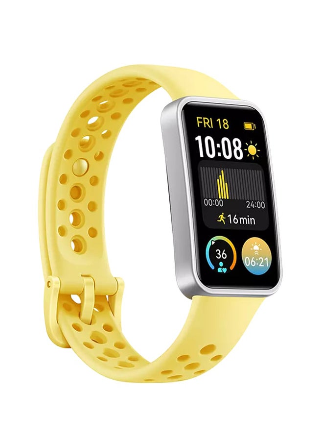 HUAWEI 140 mAh Band 9 Smartwatch With Sleep Tracking And Health Fitness Tracker Yellow  - Image 2