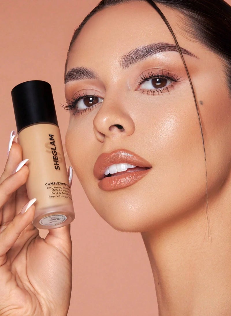 SHEGLAM - COMPLEXION PRO MATTE FOUNDATION Butterscotch Buttercream - Image 1
