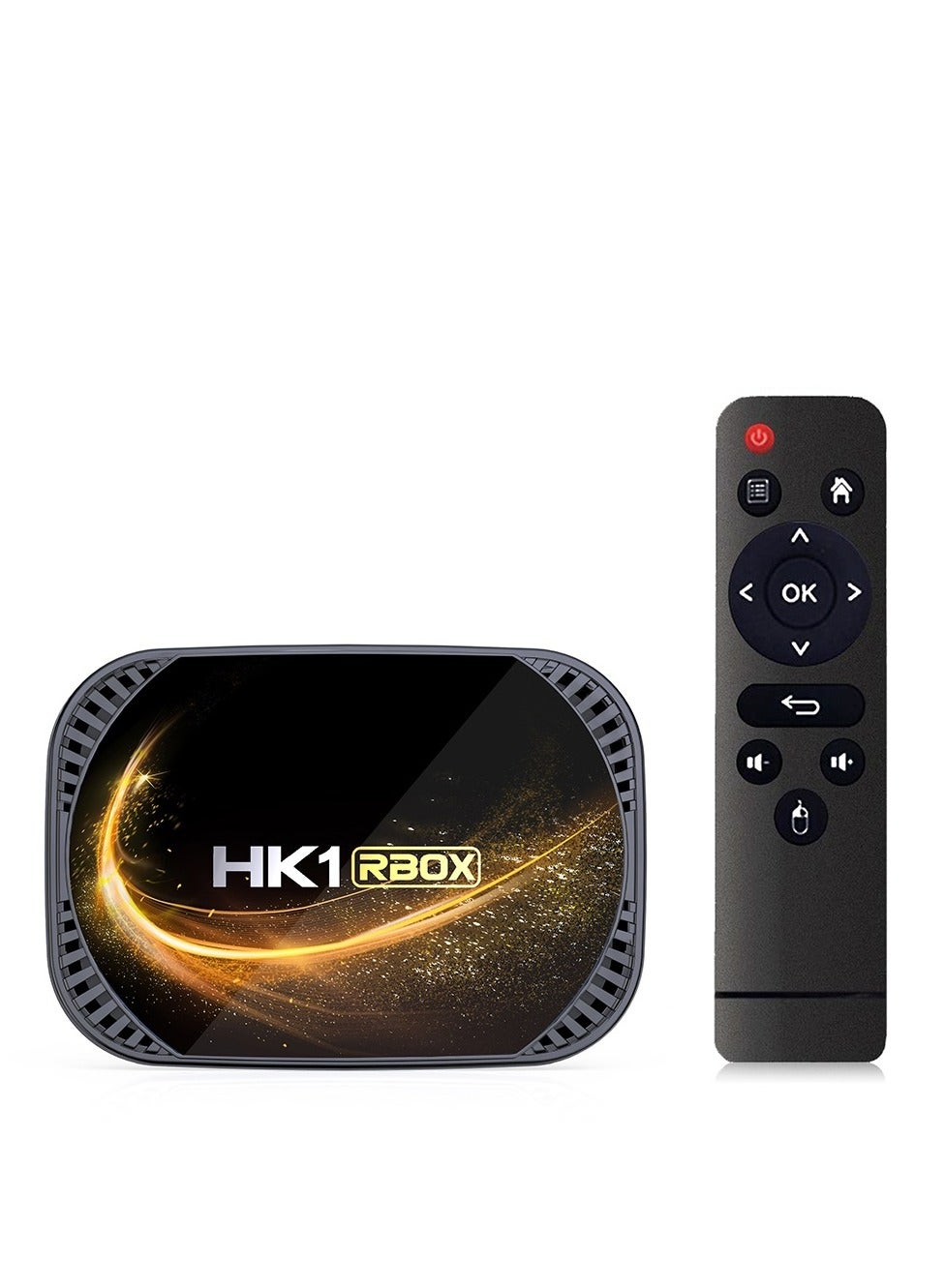 Mini Smart Android 11.0 Tv Box HK1 RBOX X4S Amlogic S905X4 Quad-Core 64-bit ARM Cortex-A55 TV Box Support 2.4G/5G Dual WiFi BT 4.0 Ultra HD 8K/4K HDR H.265 USB 2.0 TV Android Set Top Box ANTV-WO-HK1X4S-4-64 Black