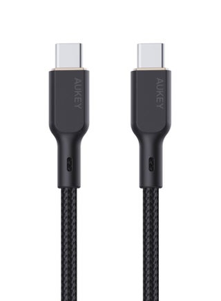 Nylon Braided USB-C To USB-C Cable With Kevlar Core 1.8M 100W Black - pnsku/N70058026V/45/_/1711456577/df723839-7b78-44c1-871c-5f500c868299