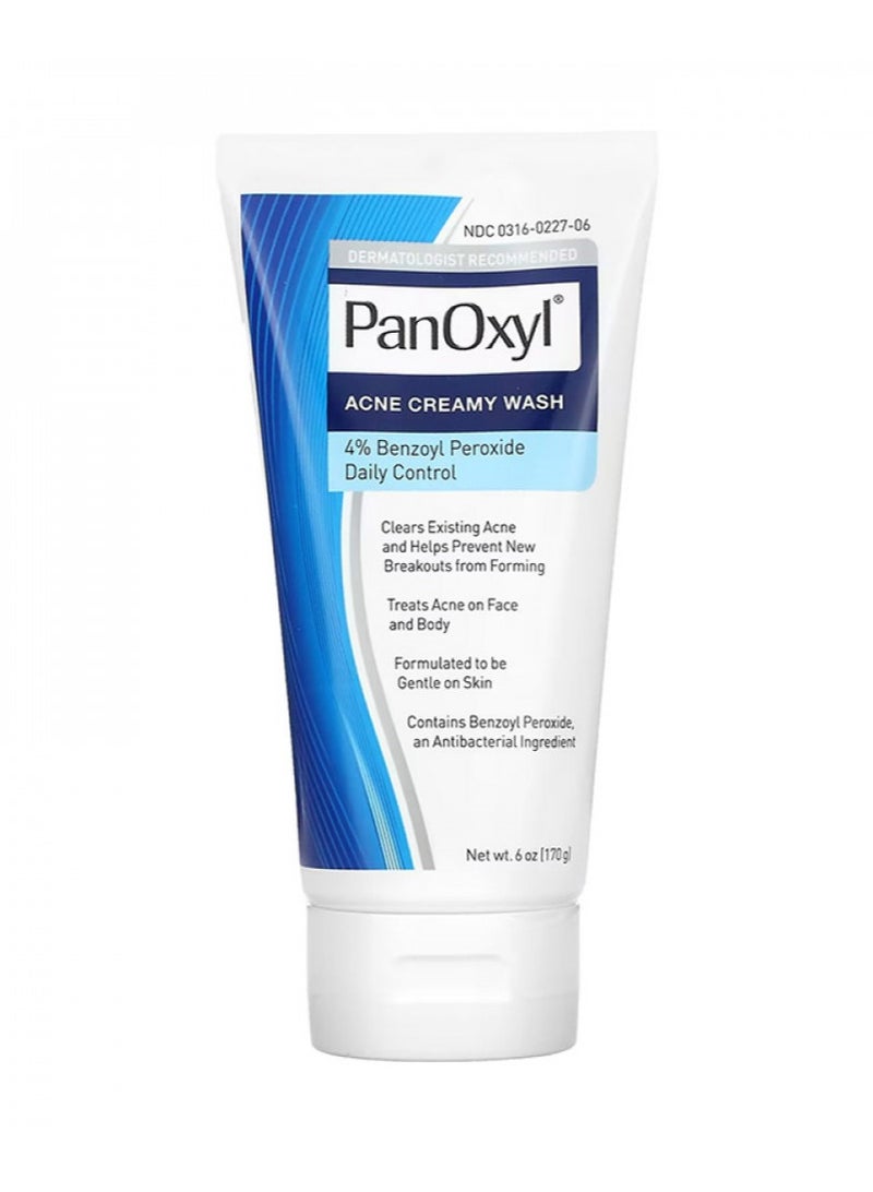 PanOxyl - Acne Creamy Wash 170grams - Image 1