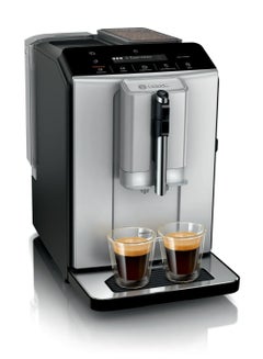 بوش Fully automatic coffee machine Series 2 Pump pressure 15.0 bar Volume water tank 1.4 l Capacity bean container 250 g Silver TIE20301 1.4 L 1300 W TIE20301 Silver  - Image 1