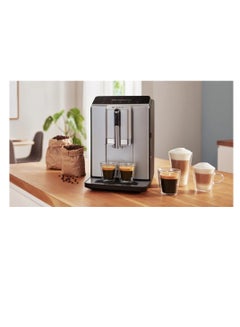 بوش Fully automatic coffee machine Series 2 Pump pressure 15.0 bar Volume water tank 1.4 l Capacity bean container 250 g Silver TIE20301 1.4 L 1300 W TIE20301 Silver  - Image 2