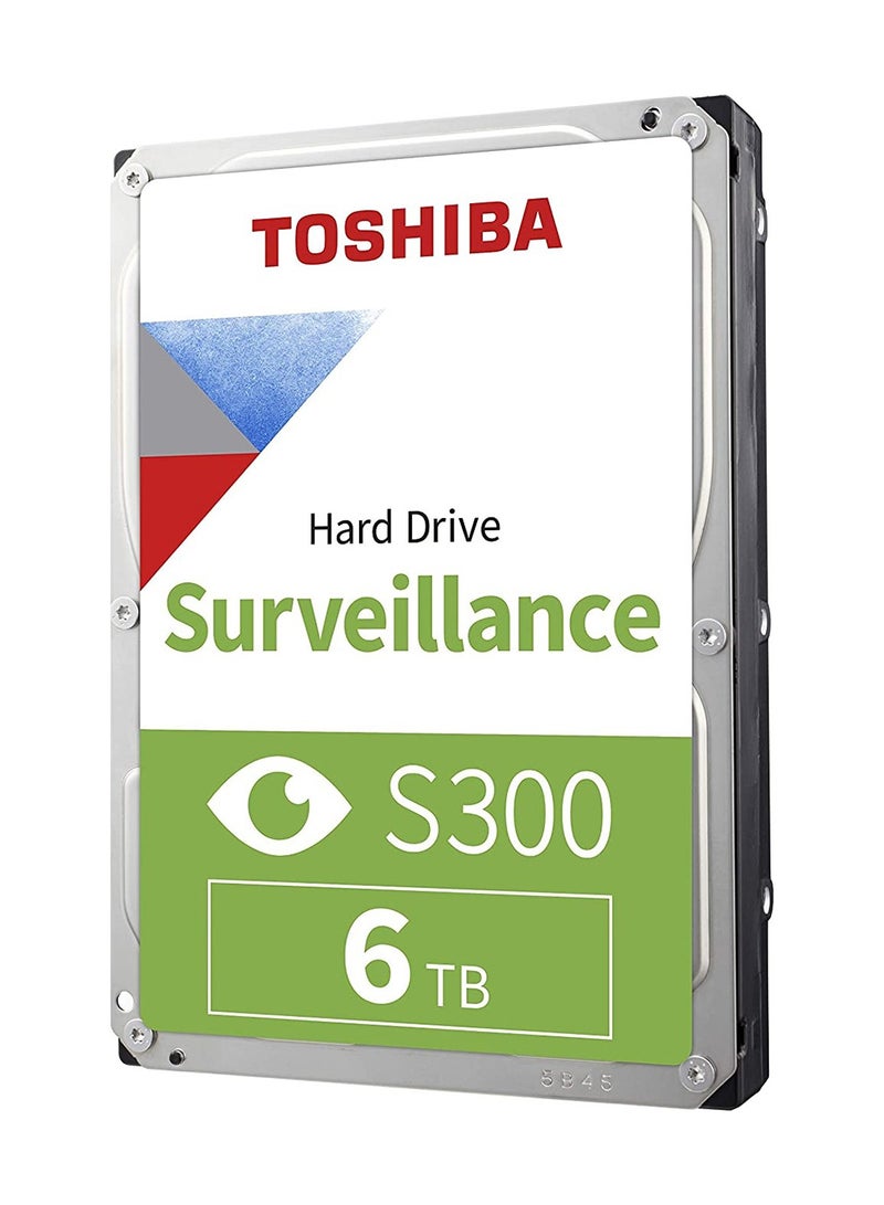 توشيبا محرك الأقراص الصلبة الداخلي SATA S300 مقاس 3.5 بوصة، يدعم 64 كاميرا بعبء عمل يبلغ 180 تيرابايت/عام (HDWT860UZSVA) - Image 2