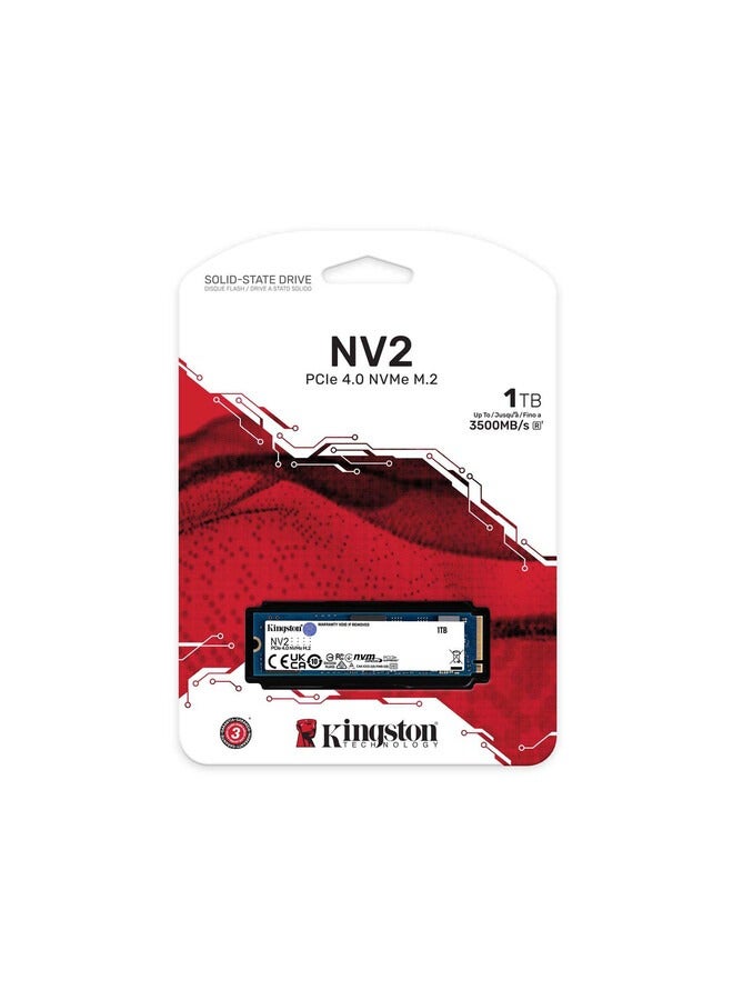 Kingston 1000G NV2 M.2 2280 PCIe 4.0 NVMe SSD SNV2S/1000G 1 TB - pnsku/N70058147V/45/_/1711438311/f22f2c35-8645-4b55-a360-6d43bed48b95