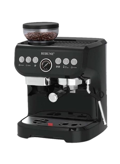Espresso Machine Coffee Maker 2 L 1450 W RE-6-036 Black