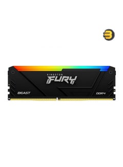 Kingston Fury 16GB Beast 3600MT/s DDR4 CL17 Desktop Memory Single Module - Intel XMP - AMD Ryzen - Plug n Play - RGB Infrared Syncing