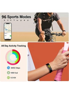 Honor Smart Band 9 Activity Fitness Tracker with 1.57" Touch AMOLED Screen,Pedometer,96 Sport Modes,Blood Oxygen,Heart Rate,Stress and Sleep Monitor,5ATM Waterproof Fitness Watch for iPhone&Android purple  - Image 5