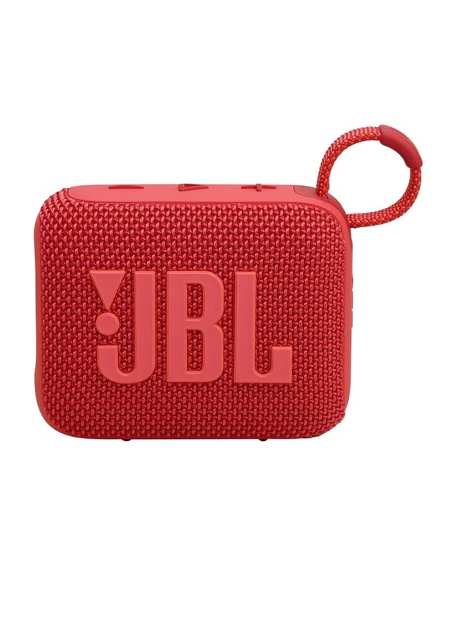جي بي إل مكبر الصوت المحمول Go 4 باللون الأحمر - Image 2