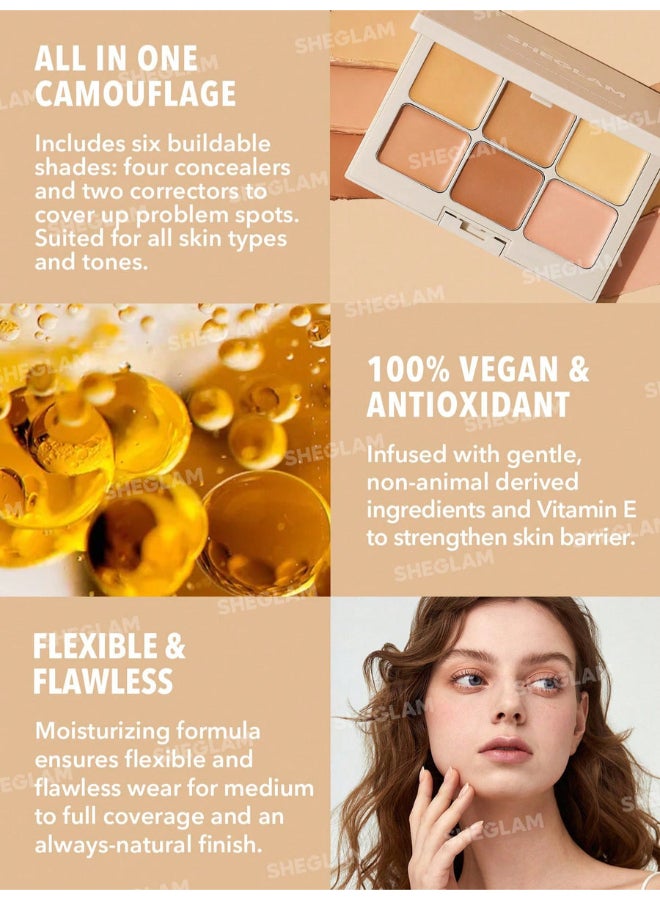 SHEGLAM Multi-Fix Concealer And Color Corrector Dulche De Leche  - Image 4