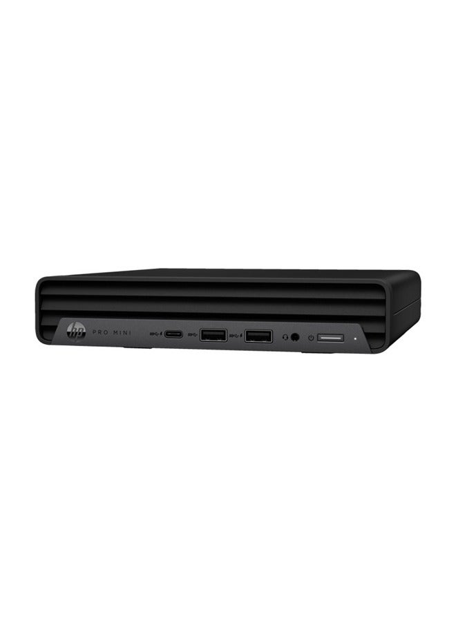 HP - Mini Desktop Pro 400 G9 With Intel Core i5-12500T Processor/8GB RAM/256GB SSD M.2/DOS(Without Windows)/Intel UHD Graphics 770 With Wireless Keyboard And Mouse English/Arabic black - Image 1