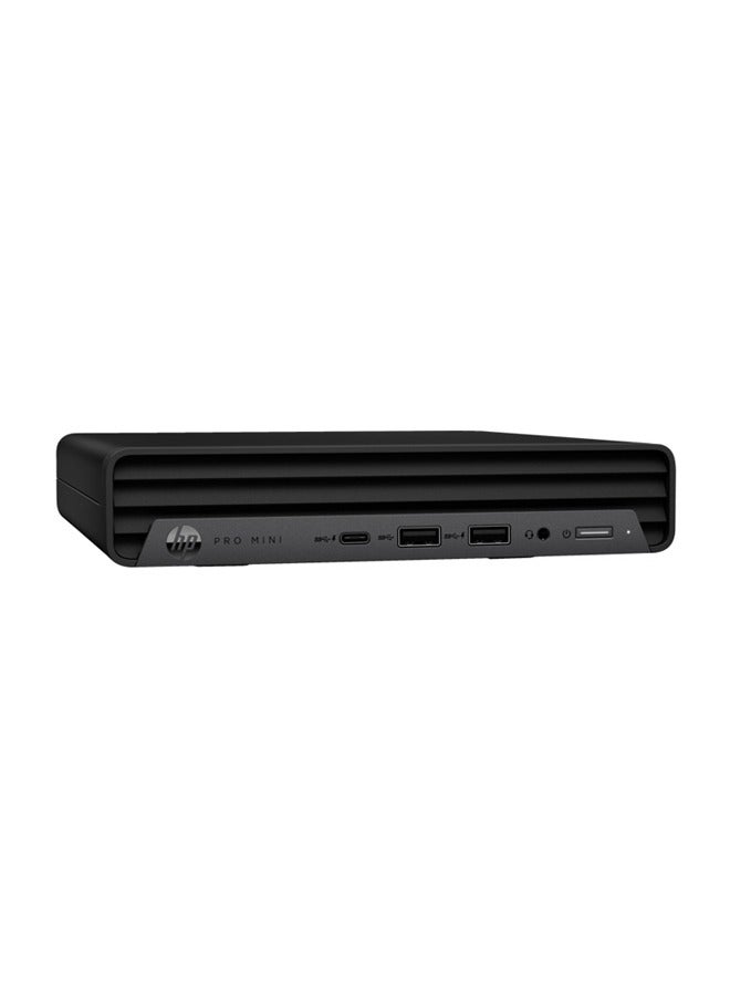 HP - Mini Desktop Pro 400 G9 With Intel Core i5-12500T Processor/8GB RAM/256GB SSD M.2/DOS(Without Windows)/Intel UHD Graphics 770 With Wireless Keyboard And Mouse English/Arabic black - Image 1