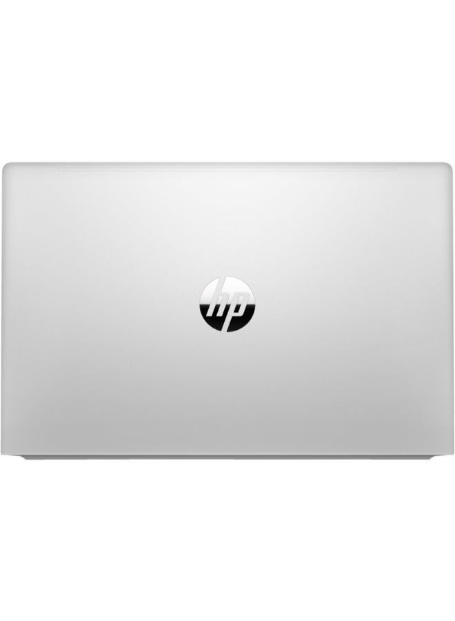 HP - HP ProBook 450 G9 With 15.6-inch Full HD Display, Intel Core i5-1235U Processor/8GB RAM/512GB SSD/DOS(Without Windows)/Intel Iris Xe Graphics/ English/Arabic silver - Image 1