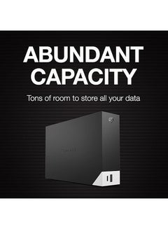 Seagate One Touch Desktop External Drive with Built-In HUB USB-C & USB3.0 10 TB  - Image 3