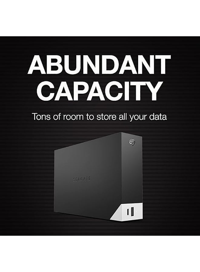 Seagate One Touch Desktop External Drive with Built-In HUB USB-C & USB3.0 10 TB  - Image 3