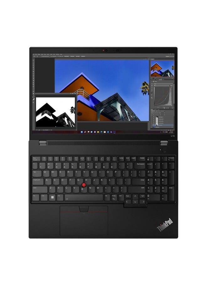 Lenovo - ThinkPad T14s Gen 4  (Upgraded Version) Laptop With 14-inch Full HD Display/ Intel Core i7-1355U processor/16GB DDR5 RAM/512GB SSD/Windows 11 Pro/Intel Iris Xe Graphics With Fingerprint English/Arabic black - Image 1