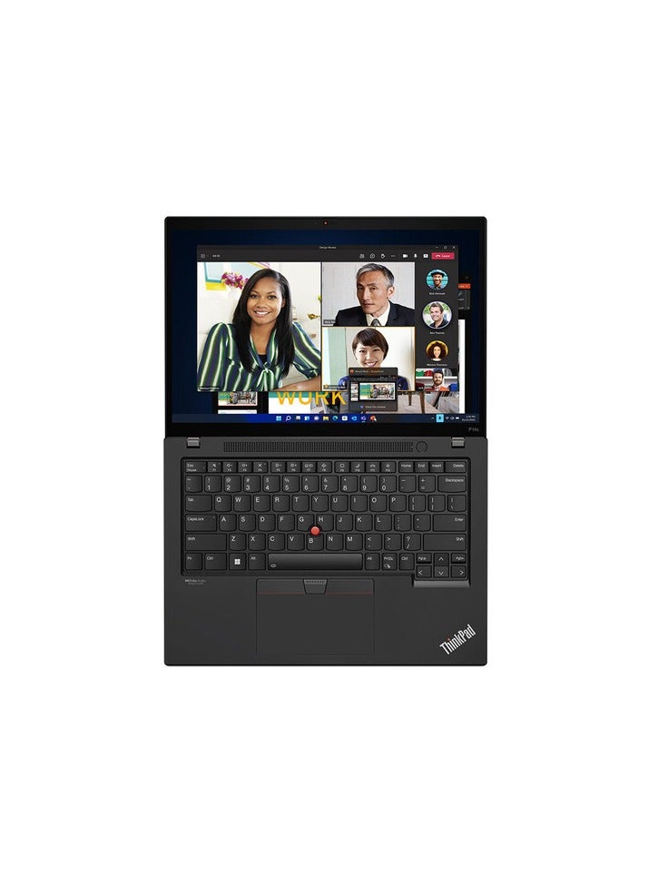 Lenovo - ThinkPad P14s Gen 4 Mobile Workstation Laptop With 14-Inch FHD Display, Core i7-1360P Processor/32GB RAM/1TB SSD/4GB NVIDIA RTX A500 Graphics Card/Windows 11 Pro English Black - Image 1