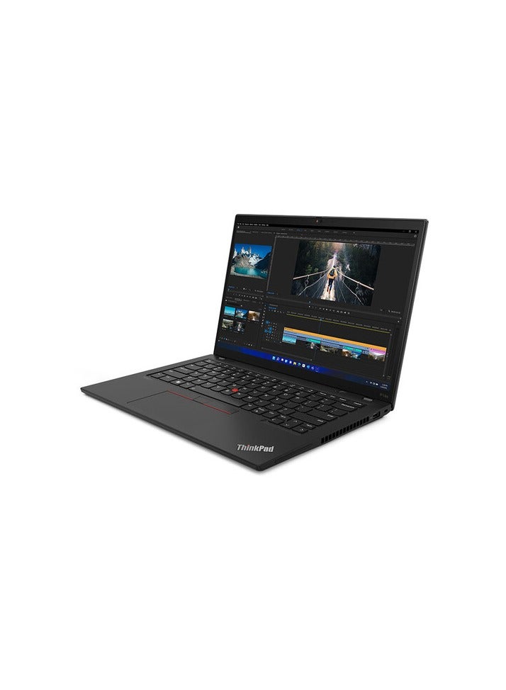 Lenovo - ThinkPad P14s Gen 4 Mobile Workstation Laptop With 14-Inch FHD Display, Core i7-1360P Processor/32GB RAM/1TB SSD/4GB NVIDIA RTX A500 Graphics Card/Windows 11 Pro English Black - Image 1
