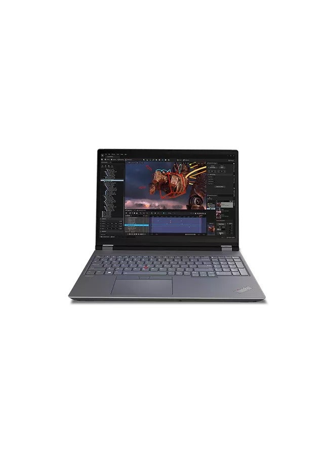 Lenovo (Upgraded Version) ThinkPad P16 Gen 2 21FA0027US Mobile Workstation 13Th Gen Intel Core i9-13980HX 16 Inch WQUXGA IPS 32GB RAM 1TB SSD NVIDIA RTX 3500 Ada 12GB Win 11 Pro English Grey English Grey - Image 2