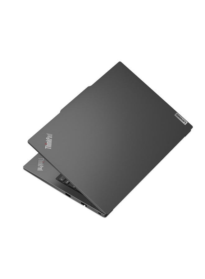 Lenovo - Lenovo ThinkPad E14 Gen 5 Laptop With 14-inch Full HD Display, Intel Core i5-1335U processor/8GB DDR4 RAM/512GB SSD/DOS(Without Windows)/Integrated Intel Iris Xe/ English/Arabic black - Image 1