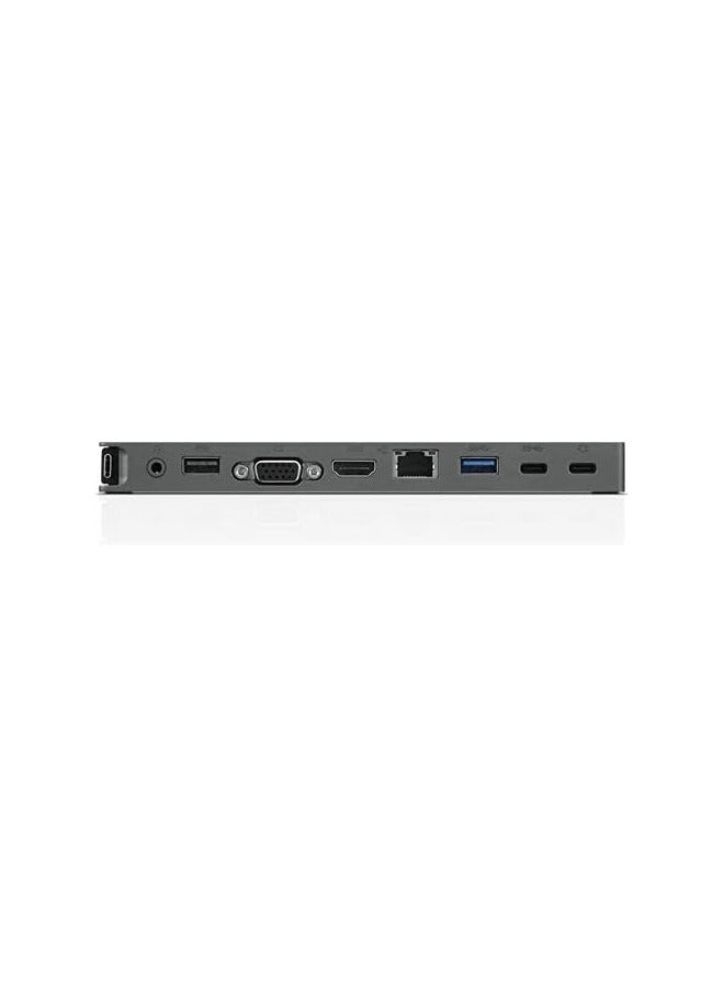 Lenovo - Lenovo USB C Mini Dock UK, 40AU0065UK Iron Grey - Image 1