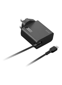 Lenovo 65W USB-C Wall Adapter UK Power Adapter/Inverter Indoor - 4X21L54612 Black  - Image 3