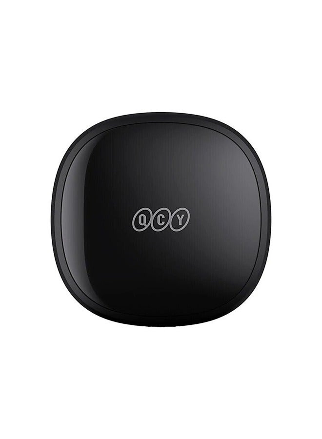 QCY - T13X TWS Wireless Earbuds With 5.3 Bluetooth,4 Microphones With ENC Noise Cancellation,Water Resistance,Touch Controls & Long Battery Life Black - Image 1
