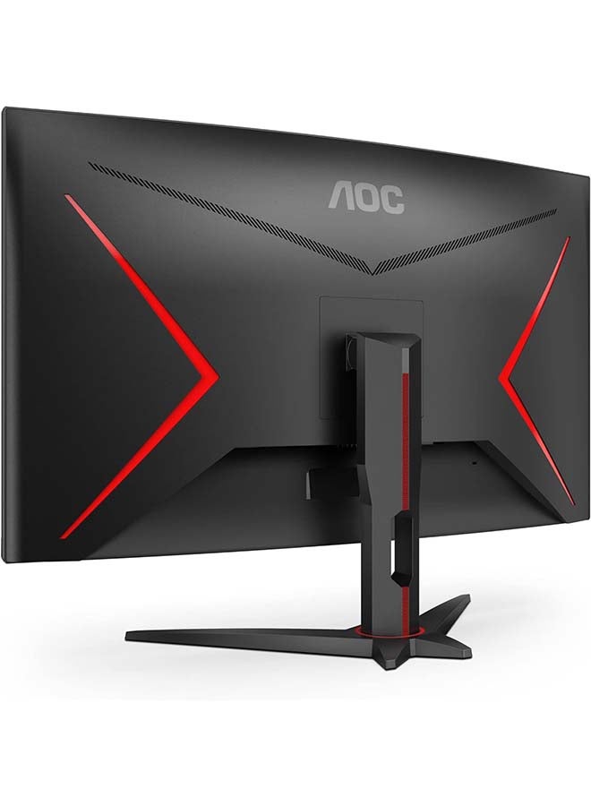 31.5-Inch Gaming Curved Monitor FHD VA Display, 250Hz Refresh Rate, 0.5ms Response Time, 1500R Curvature, AMD FreeSync Premium Technology, 16.7m Display Colors, Black | C32G2ZE2/79 Black
