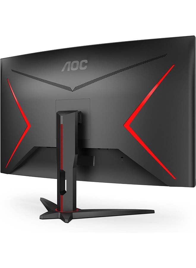 31.5-Inch Gaming Curved Monitor FHD VA Display, 250Hz Refresh Rate, 0.5ms Response Time, 1500R Curvature, AMD FreeSync Premium Technology, 16.7m Display Colors, Black | C32G2ZE2/79 Black