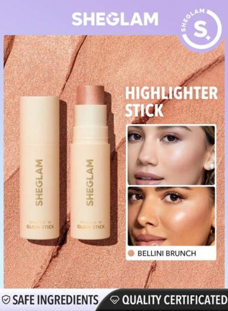 SHEGLAM Glow Stick Bellini Brunch 7g Brown - Image 2