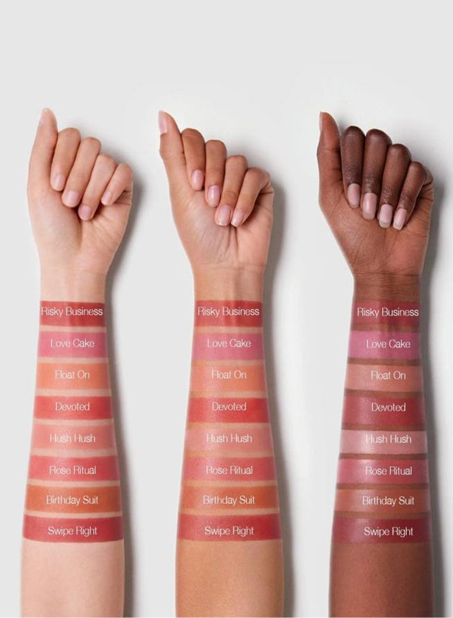 SHEGLAM Color Bloom Devoted Liquid Blush 5.2ml Red - Image 4