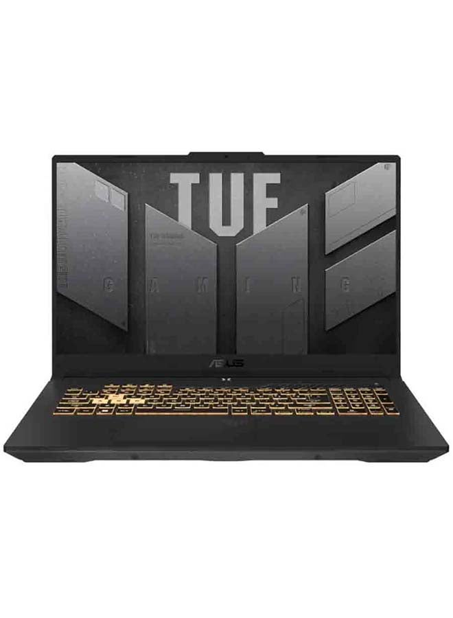 أسوس TUF GAMING F17 Laptop With 17.3-Inch Display, Core i7-13700H Processor/16GB RAM/1TB SSD/8GB GeForce RTX 4060 Graphics/Windows 11 Pro English/Arabic Grey - Image 1