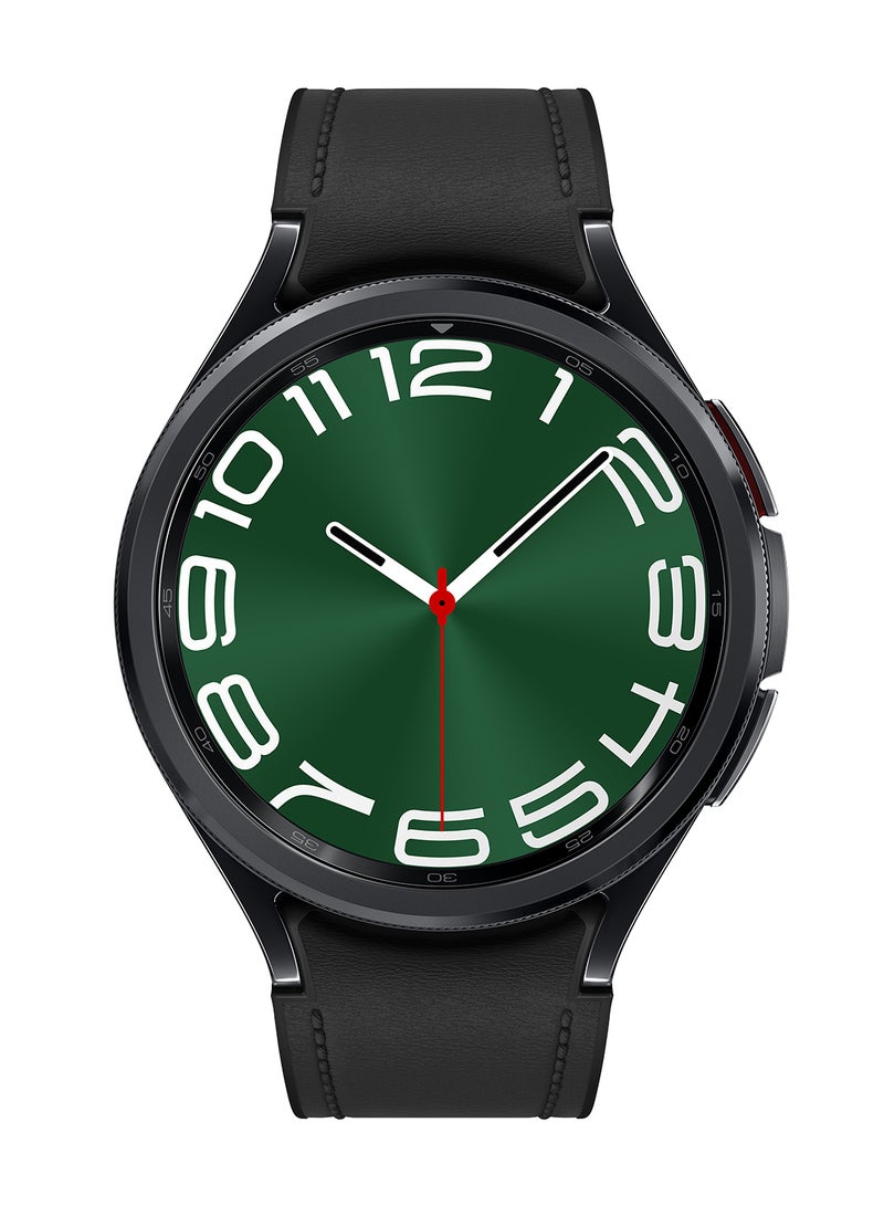 Samsung Renewed - Galaxy Watch 6 Classic 47 Mm GPS Smartwatch Graphite/Black - Image 2