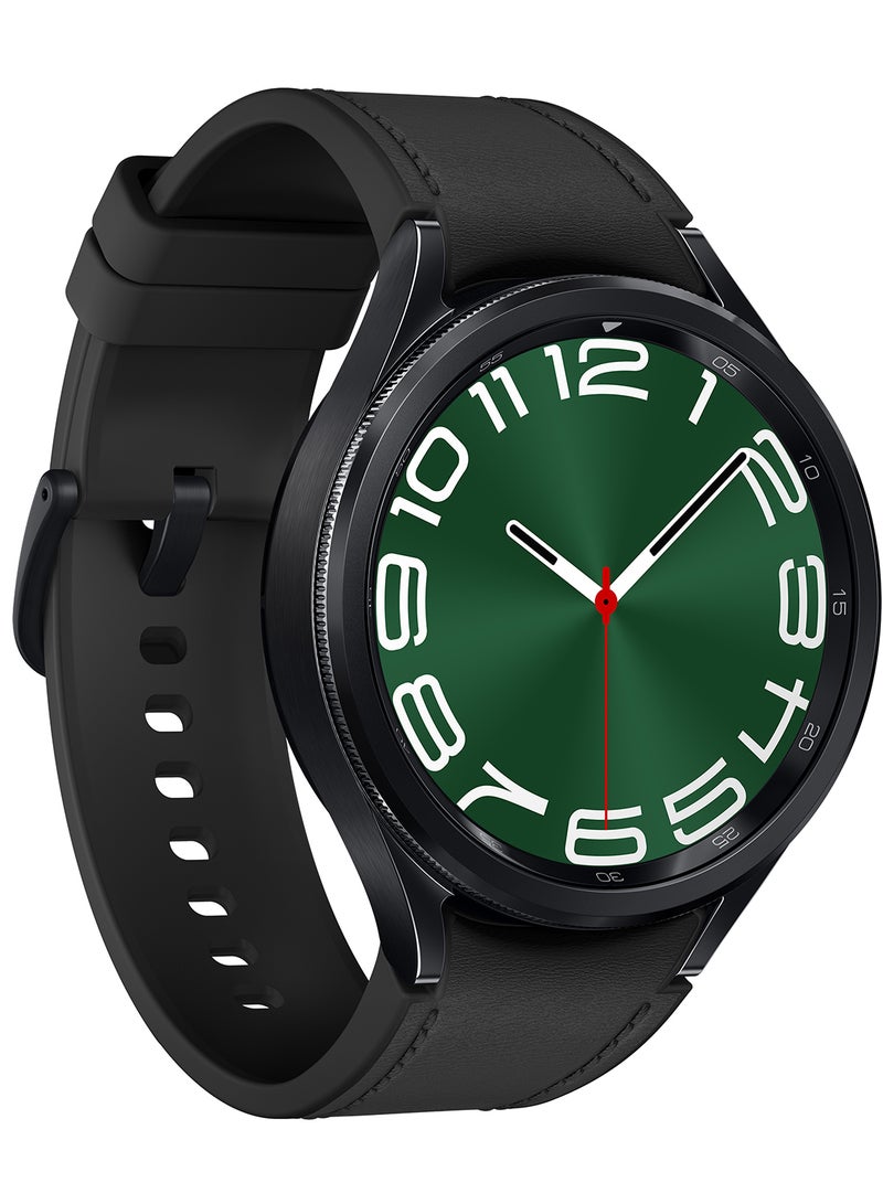 Samsung Renewed - Galaxy Watch 6 Classic 47 Mm GPS Smartwatch Graphite/Black - Image 3