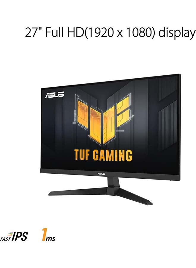 أسوس شاشة ألعاب TUF Gaming VG279Q3A مقاس 27 بوصة بدقة Full HD (1920x1080)، و180 هرتز، وIPS سريع، ومزامنة ELMB، و1 مللي ثانية (GTG)، وFreeSync Premium™، ومتوافقة مع G-Sync، ومحرك أقراص متغير، و99% sRGB  - Image 2