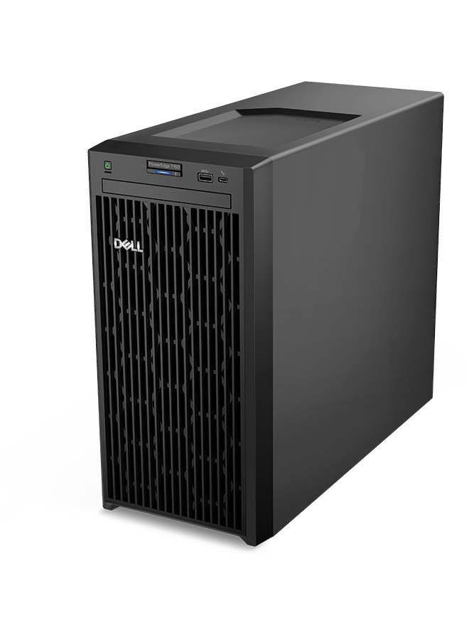 DELL - SERVER Power Edge T150 Tower PC, Xeon (E-2314 Processor/8GB RAM/1TB SSD/Intel Iris Xe Graphics/DOS(Without Windows) Black - Image 1