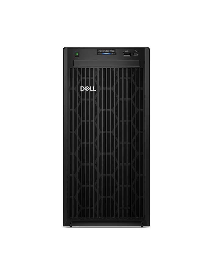 DELL - SERVER Power Edge T150 Tower PC, Xeon (E-2314 Processor/8GB RAM/1TB SSD/Intel Iris Xe Graphics/DOS(Without Windows) Black - Image 1