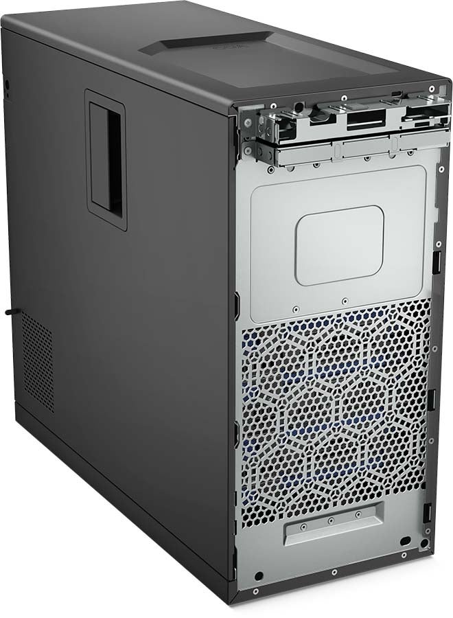 DELL - SERVER Power Edge T150 Tower PC, Xeon (E-2314 Processor/8GB RAM/1TB SSD/Intel Iris Xe Graphics/DOS(Without Windows) Black - Image 1