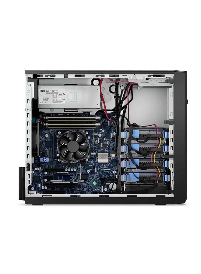 DELL - SERVER Power Edge T150 Tower PC, Xeon (E-2314 Processor/8GB RAM/1TB SSD/Intel Iris Xe Graphics/DOS(Without Windows) Black - Image 1