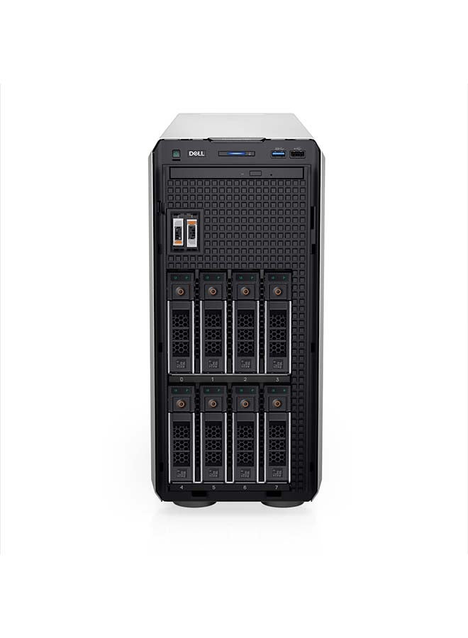 DELL - SERVER PowerEdge T350 Tower PC, Xeon E- 2314 Processor/16GB RAM/2TB HDD/Intel Iris Xe Graphics/DOS(Without Windows) Black - Image 1