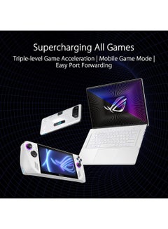 ASUS ROG Rapture GT-BE98 Quad-Band WiFi 7 Gaming Router, Supports 320MHz with Speeds of Up to 25 Gbps, Dual 10G Port, Mobile Game Mode, AiMesh & VPN Features | 90IG08F0-MO9A0V Black  - Image 4