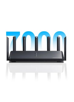 Router BE7000 Tri-Band WiFi Repeater VPN 1GB Mesh USB 3.0 IPTV 4 x 2.5G Ethernet Ports Modem Signal Amplifier PPPoE Black